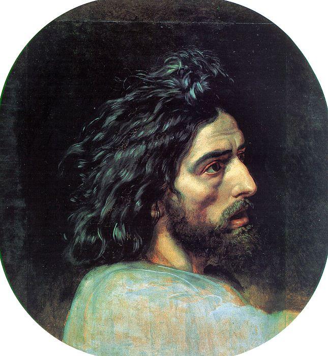 Alexander Ivanov John the Baptist's Head oil painting image